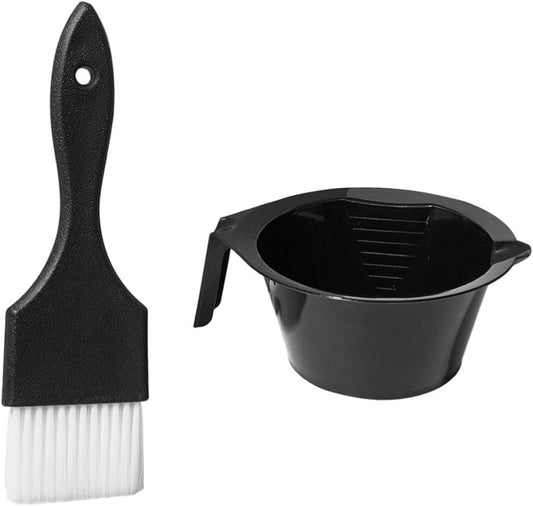 1 Set Hair Dye Brush Hair Dye Bowl Ing Coloring Mixing Bowl Coloring Brush Comb and Mixing