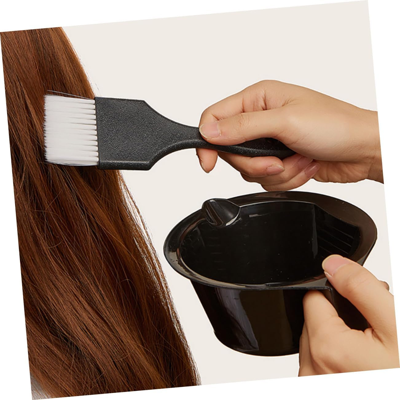 1 Set Hair Dye Brush Hair Dye Bowl Ing Coloring Mixing Bowl Coloring Brush Comb and Mixing